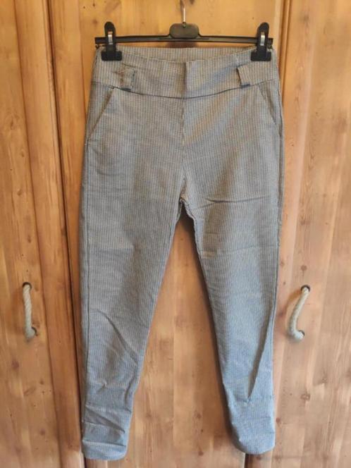 Geruite broek XL, Kleding | Dames, Broeken en Pantalons, Zo goed als nieuw, Beige, Ophalen of Verzenden