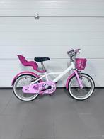 Meisjesfiets 16 inch, Fietsen en Brommers, Ophalen, Gebruikt, B-Twin, Handrem