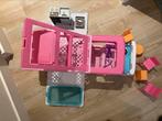 Barbie camper., Kinderen en Baby's, Ophalen, Gebruikt