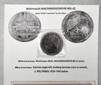 Maschinengewehr MG 42 : Extra grote munt  + foto's, Verzamelen, Verzenden, Landmacht, Embleem of Badge