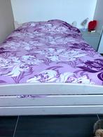 2 persoonsbed met matras en lattenbodem 140x200m, Huis en Inrichting, Slaapkamer | Matrassen en Bedbodems, Ophalen, Tweepersoons