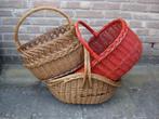 3 x rieten mand, Huis en Inrichting, Woonaccessoires | Schalen en Manden, Ophalen, Gebruikt, Mand, Riet