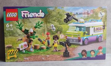 lego friends 41749 nieuwsbusje beschikbaar voor biedingen