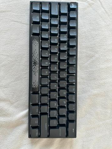 Corsair K65 RGB mini 60%, Informatique & Logiciels, Clavier gamer, Azerty, Comme neuf, Enlèvement