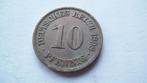 10 pfennig 1898 A, Timbres & Monnaies, Monnaies | Europe | Monnaies non-euro, Enlèvement