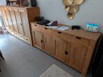 Buffetkast & Dressoir uit massief teakhout, Huis en Inrichting, Kasten | Dressoirs, Ophalen, Gebruikt, Teakhout, Met deur(en)