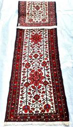 Perzisch handgeknoopt Loper tapijt Uit Iran (Heriz) 240x65cm, Ophalen