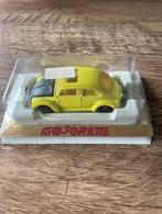 Majorette VW Kever geel/zwart met doosje, Verzamelen, Ophalen of Verzenden