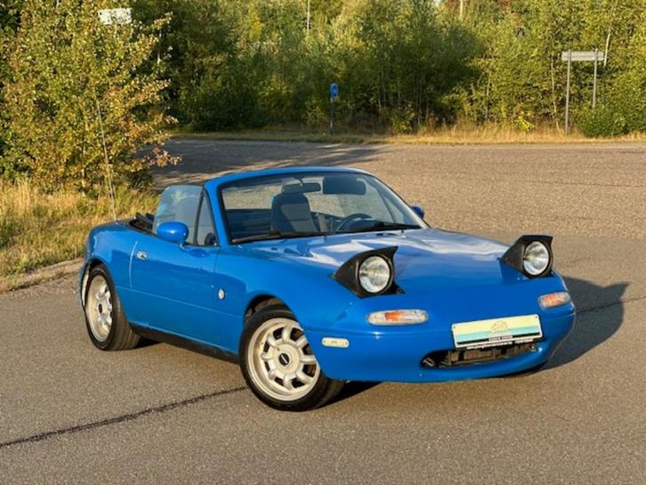 Mazda MX-5 1.6i 16v NA | Verlaagd | Vernieuwd dak | Garantie, Auto's, Mazda, Bedrijf, Te koop, MX-5, Elektrische ramen, Lichtmetalen velgen
