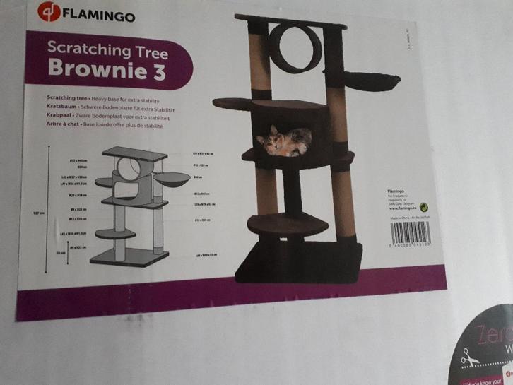 nieuw Katten krabpaal kattenpaal kattenklim Brouwnie, Dieren en Toebehoren, Krabmeubelen, Nieuw, Krabpaal, Ophalen of Verzenden
