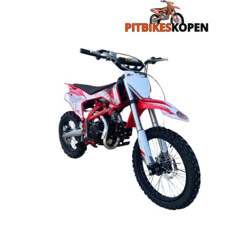 Lifan 125cc 4-takt crossmotor - rood, Fietsen en Brommers, Minibikes, Midibikes en Pitbikes, Nieuw, Pitbike, Ophalen of Verzenden