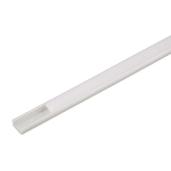 20 m ledstrip profielen (16 x 1,25m) in alu + afdekking, Huis en Inrichting, Lampen | Spots, Nieuw, Led, Ophalen of Verzenden