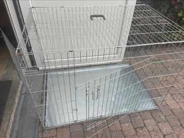 Hondenbench verzinkt beschikbaar voor biedingen