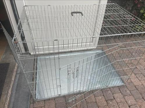 Hondenbench verzinkt, Dieren en Toebehoren, Hondenhokken, Gebruikt, Hondenhok, Minder dan 65 cm, 75 tot 110 cm, Ophalen