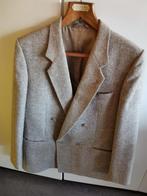 warme tweed colbert - beige melange, Kleding | Heren, Kostuums en vesten, Ophalen of Verzenden, Zo goed als nieuw, Maat 52/54 (L)