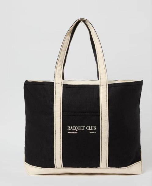 Björn Borg Ace Canvas Sporttas - Zwart (NIEUW), Sport en Fitness, Tennis, Nieuw, Tas, Overige merken, Ophalen