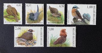 België 2002 obp 3135-40 ** Buzin, Enlèvement ou Envoi, Non oblitéré