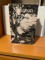 Intieme herinneringen aan Georges Simenon, gevolgd door Mari, Overige, Ophalen of Verzenden, Zo goed als nieuw, Simenon Georges