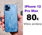 Réparation vitre arrière iPhone 12 Pro Max pas cher, Enlèvement, Apple iPhone