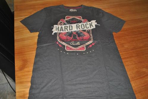 mooie t-shirt Hard Rock Café maat S - Sevillia, Vêtements | Hommes, T-shirts, Comme neuf, Taille 46 (S) ou plus petite, Brun, Enlèvement ou Envoi