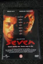 Seven - met Brad Pitt & Morgan Freeman, Actiethriller, Gebruikt, Ophalen of Verzenden, Vanaf 16 jaar