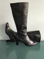Gratis Verzenden | Peter Kaiser grijze zwarte laarzen 38½, Kleding | Dames, Schoenen, Peter Kaiser, Hoge laarzen, Verzenden, Zwart