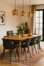 Vintage design hanglampen, Huis en Inrichting, Ophalen of Verzenden, Glas, Minder dan 50 cm, Gebruikt