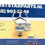 Mercedes STAANDE STER CHROOM motorkap logo embleem METAAL AM, Ophalen of Verzenden, Gebruikt, Mercedes-Benz