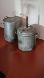 2 weckketels, Huis en Inrichting, Ophalen, Gebruikt, Overige materialen