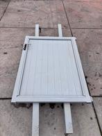 Alu tuinpoort incl alle toebehoren, Tuin en Terras, Schuttingen, Ophalen, Zo goed als nieuw