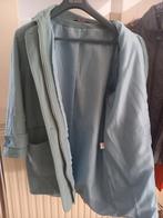 Herfst/Winterjas lichtblauw, Kleding | Dames, Jassen | Winter, Ophalen, Zo goed als nieuw