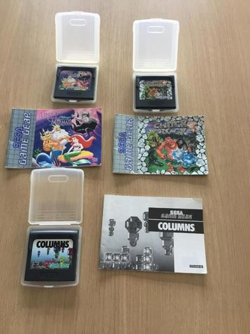 Sega Game Gear Games beschikbaar voor biedingen