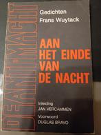 De anti macht, aan het einde van de nacht - frans wuytack, Boeken, Gedichten en Poëzie, Ophalen of Verzenden, Zo goed als nieuw