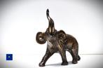 Decoratieve Olifant, Antiek en Kunst, Ophalen, Brons