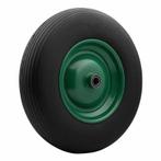 Kruiwagenwiel 4.00x8 PU anti-lek metalen velg, Envoi