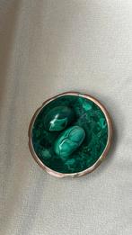 Bol et 2 oeufs en malachite katanga. Congo, Collections, Minéraux & Fossiles, Enlèvement ou Envoi, Minéral