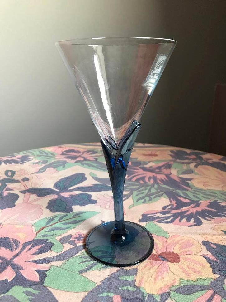 Design glazen luigi bormioli, Verzamelen, Glas en Drinkglazen, Zo goed als nieuw, Overige typen, Ophalen