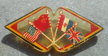BELGIQUE - BROCHE LIBERATION 44 JOUR "J" PLEXI COCKPIT AVION beschikbaar voor biedingen