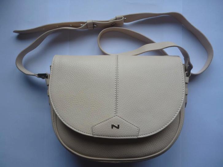 Lederen Handtas / Schoudertas Natan - nieuwstaat, Bijoux, Sacs & Beauté, Sacs | Sacs Femme, Neuf, Sac à main, Enlèvement ou Envoi