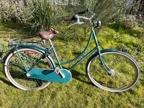 Dammesfiets cortina groen nederlands recht model, Fietsen en Brommers, Fietsen | Dames | Damesfietsen, Gebruikt, Versnellingen