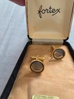 Boutons de manchette, Handtassen en Accessoires, Manchetknopen, Ophalen of Verzenden, Zo goed als nieuw, Goud