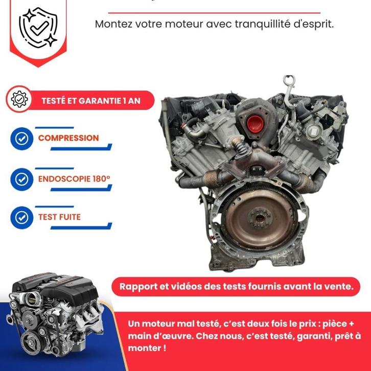 Complete motor Mercedes klasse e 350 e350 cdi, Auto-onderdelen, Motor en Toebehoren, Mercedes-Benz, Nieuw, Ophalen of Verzenden