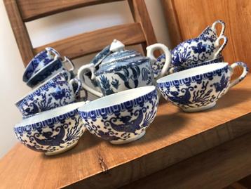 Leuk lotje vintage porselein 19 stuks Chinees Japans Oosters, Enlèvement