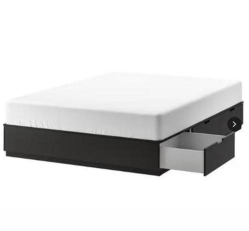 Nordli bed ikea zwar 180 x 200cm, Huis en Inrichting, Slaapkamer | Bedden, Zo goed als nieuw, 200 cm, Ophalen