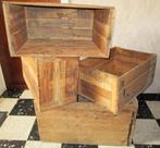 Klein lot houten kisten zonder deksel - OPRUIM, Huis en Inrichting, Woonaccessoires | Kisten, Minder dan 50 cm, Minder dan 50 cm