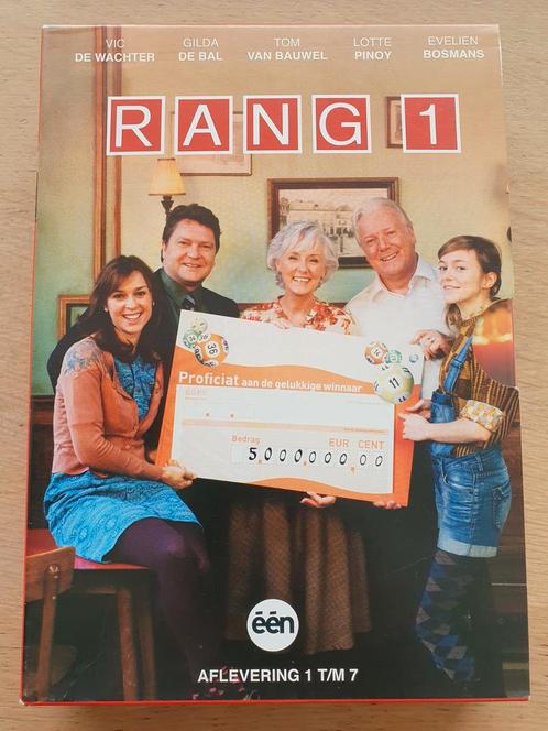 Rang 1 (Box met aflevering 1 t/m 7) - VRT serie, Cd's en Dvd's, Dvd's | Tv en Series, Gebruikt, Drama, Boxset, Alle leeftijden