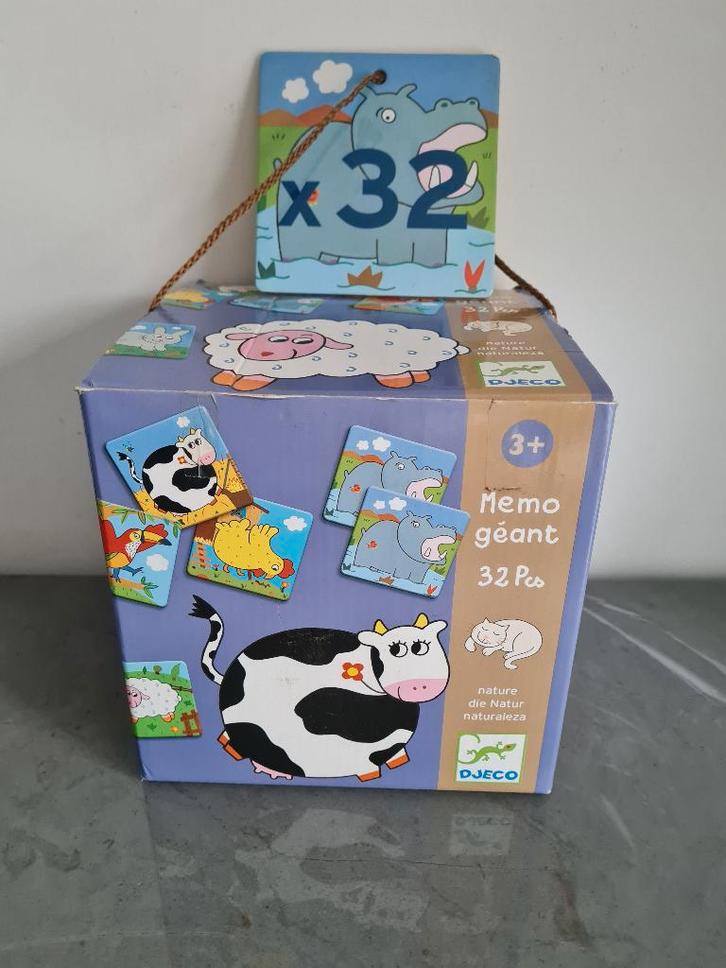 Djeco memo - dieren, Enfants & Bébés, Jouets | Éducatifs & Créatifs, Enlèvement ou Envoi