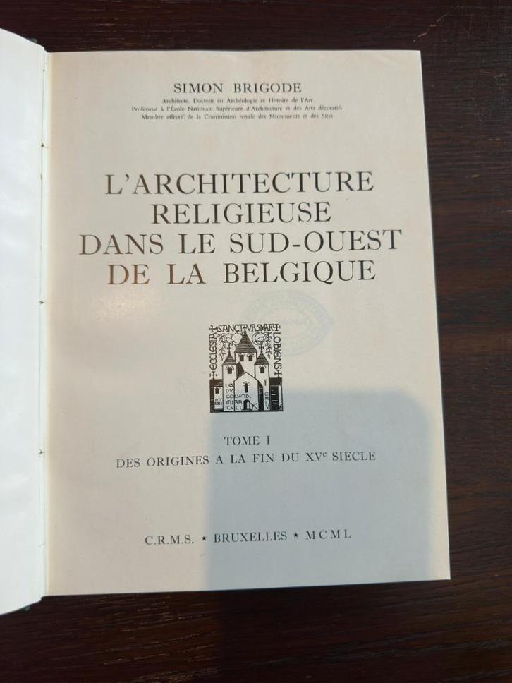 L’architecture religieuse dans le sud-ouest de la Belgique., Boeken, Geschiedenis | Stad en Regio, Gelezen, Ophalen of Verzenden