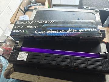 Lampe noir UV ibiza 18w beschikbaar voor biedingen