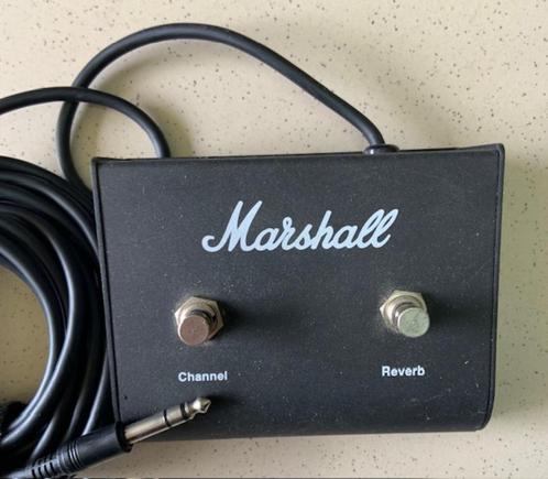 Marshall PEDL-00009 2 button footswitch, Muziek en Instrumenten, Versterkers | Bas en Gitaar, Zo goed als nieuw, Ophalen of Verzenden